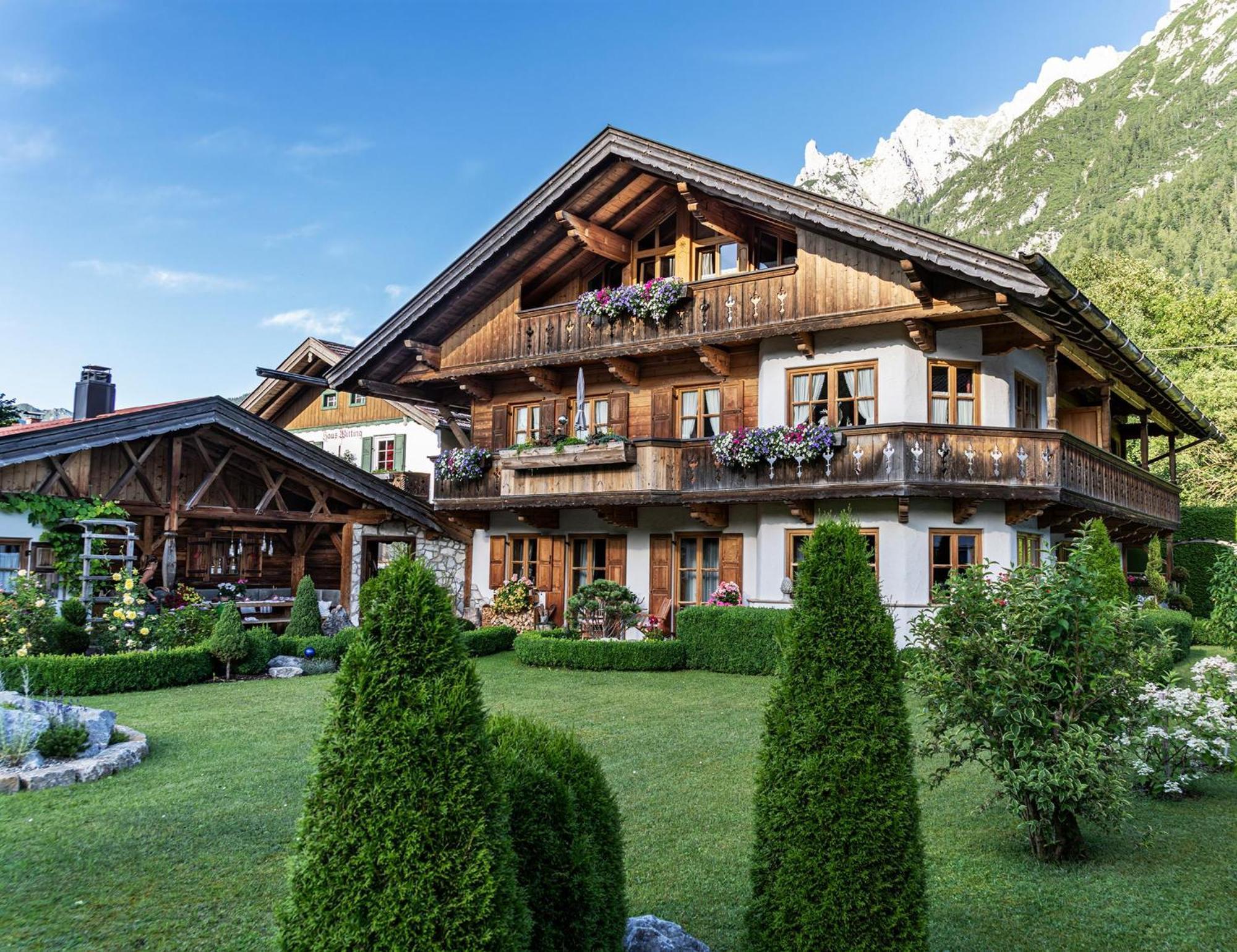 Ferienhaus Alpenblick Міттенвальд Екстер'єр фото